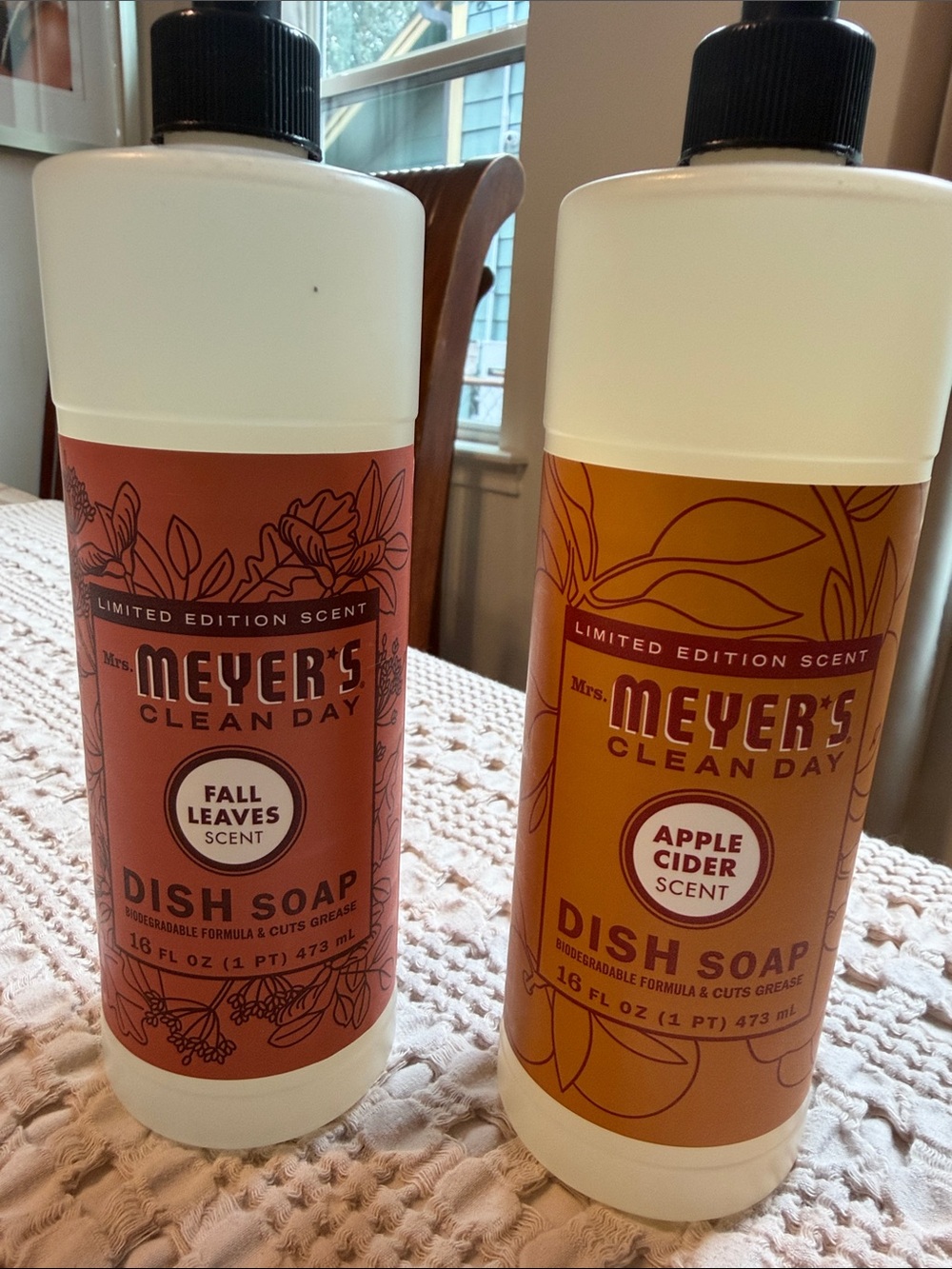 Meyers dish soap - Fall Leaves & Apple cider